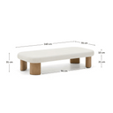 Labra Rectangular Patio Coffee Table