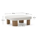 Labra Square Patio Coffee Table