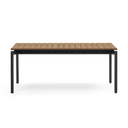 Noosa Extension Patio Dining Table | Black