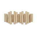 Picket Rail Coat Hooks | Natural Timber