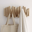 Picket Rail Coat Hooks | Natural Timber