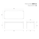 PI Dining Table | Oak