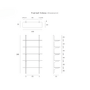 PI Wall Shelf | Mahogany
