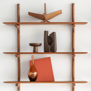 PI Wall Shelf | Mahogany