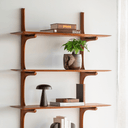 PI Wall Shelf | Mahogany