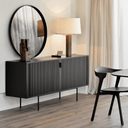 Roller Max Buffet Cabinet | Mahogany