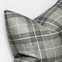 Sky Fall Plaid Cushion | Highland Green