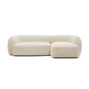 Sobe 3 Seater Chaise Sofa | Ecru