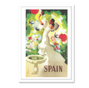 Vintage Travel Print | Spain