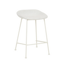Turner Bench Barstool | White Boucle