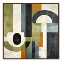 Kaufmann Parallel Framed Canvas Print