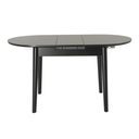 Solace Ceramic Extension Dining Table | Black Marble