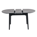 Solace Ceramic Extension Dining Table | Grey Stone