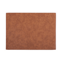 Troja Faux Leather Placemat | Tan