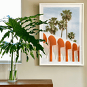 Tangerine Palm Springs 1965 Photographic Print