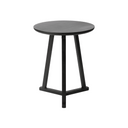 Tripod Side Table | Black Oak