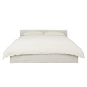 Vittoria Escape Slipcover Bed | Eames Parchment