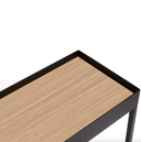 Tray Slim Console Table | Black