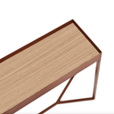 Tray Storage Low Bookshelf | Mungo Rust