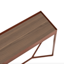 Tray Storage Low Bookshelf | Mungo Rust