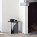 Geometric Side Table | Black Oak