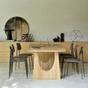 Geometric Dining Table | Oak