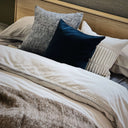 Amsterdam Velvet Cushion | Navy