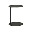 Aperto Ali Round Patio Side Table | Black