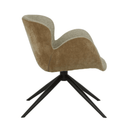Astrid Swivel Armchair | Fawn / Dijon