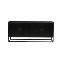 Benjamin Ripple Buffet Cabinet | Matt Black