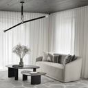 Boomerang Coffee Table | Mahogany Dark Brown