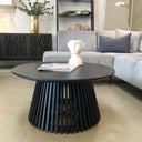Finn Round Coffee Table | Black