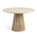 Finn Round Dining Table | Natural Teak