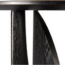 Geometric Side Table | Black Oak