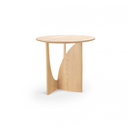 Geometric Side Table | Oak