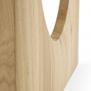 Geometric Side Table | Oak