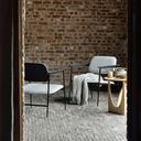 Geometric Side Table | Oak