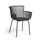 Louis Patio Chair | Black