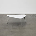 Jakob Marble Coffee Table MED | White