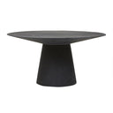 Livorno Round Patio Dining Table | Black