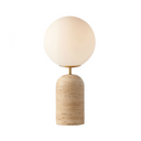 Soren Travertine Table Lamp