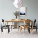 T167 Rectangle Dining Table | Natural