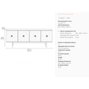 Tanami 7109 Entertainment Cabinet | Black