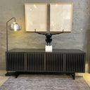 Elements Tempo 8779-ME Entertainment Cabinet | Charcoal Stained Ash