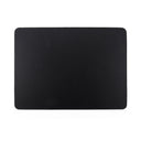 Togo Faux Leather Placemat | Black