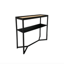 Tray Slim Console Table | Black