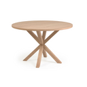 Vega Round Dining Table | Natural Top / Natural Legs