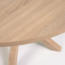 Vega Round Dining Table | Natural Top / Natural Legs