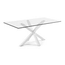 Vega 1500x900 Glass Dining Table
