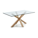 Vega 1500x900 Glass Dining Table